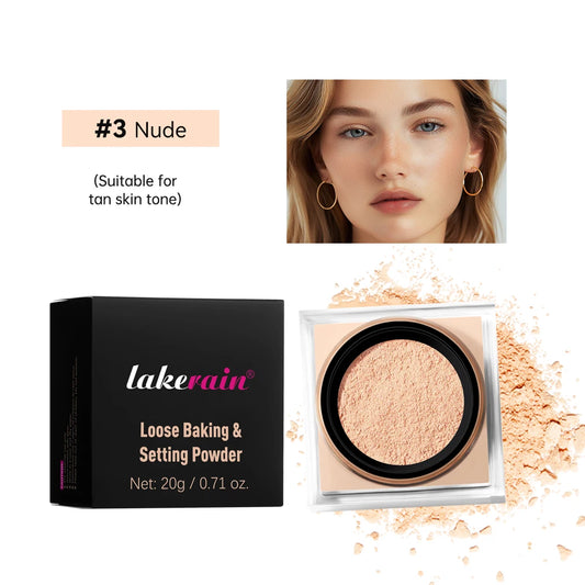 Lakerain Soft-Focus: Loose Setting Powder (4 Shades)