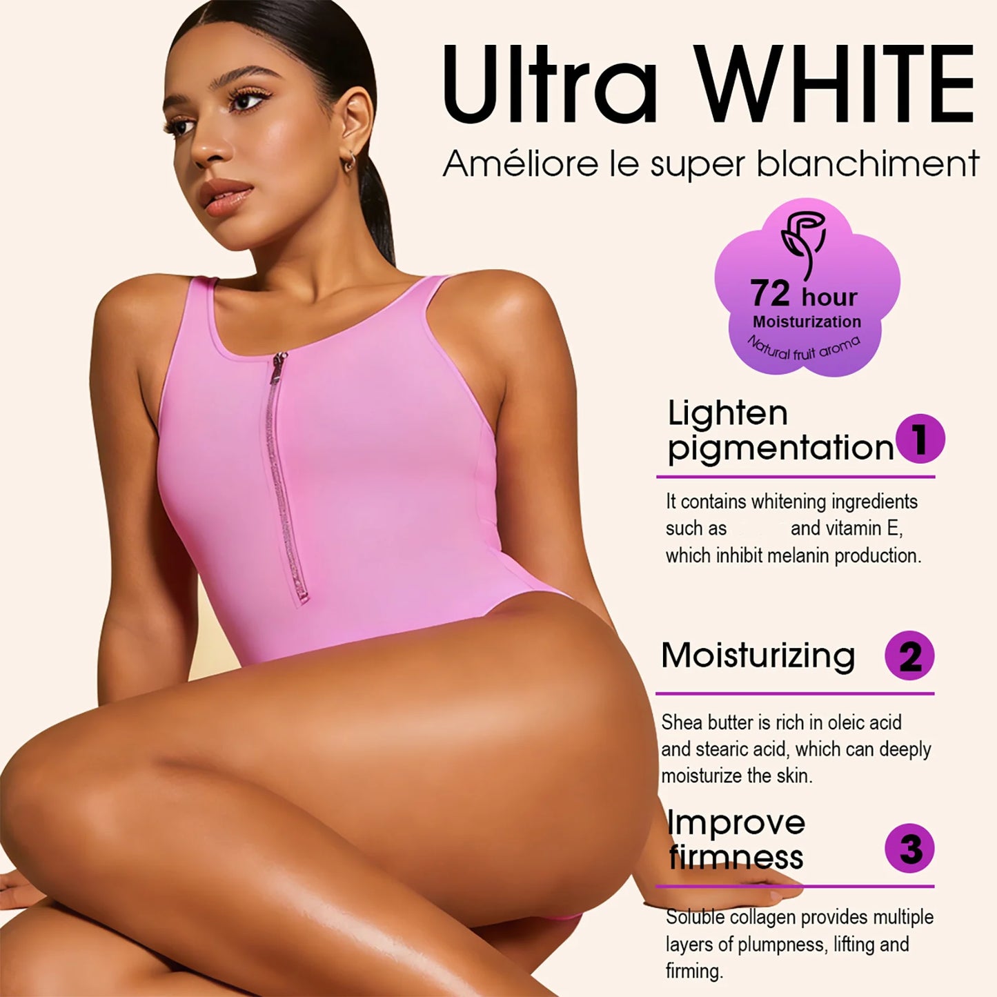 LKIAE Collagen & Glutathione Body Lotion – Hydrating Skin Tone Care