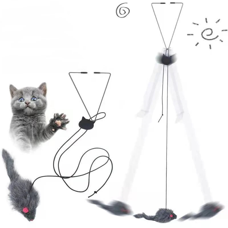 ActiveClaw: Auto-Play Door Hanger for Cats
