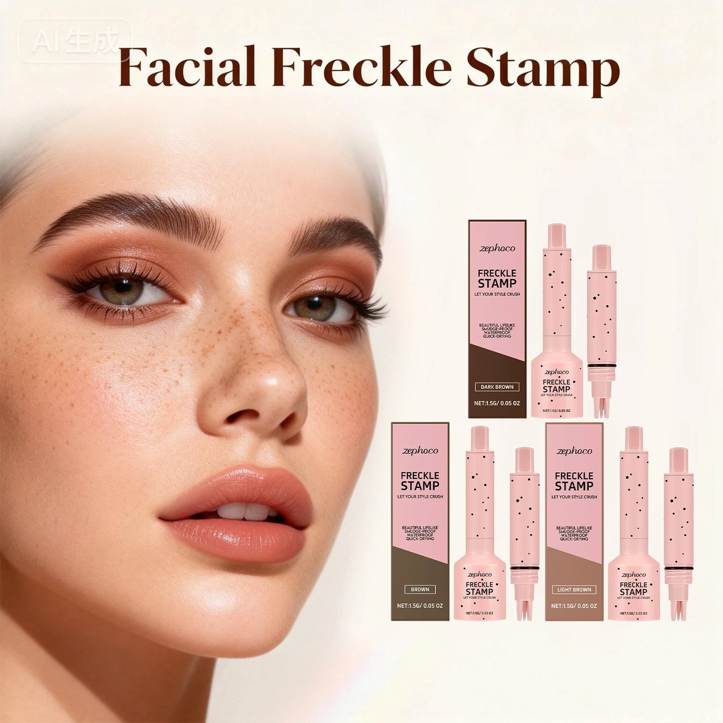 Surnelia Natural Look: Waterproof Freckle Stamp Pencil