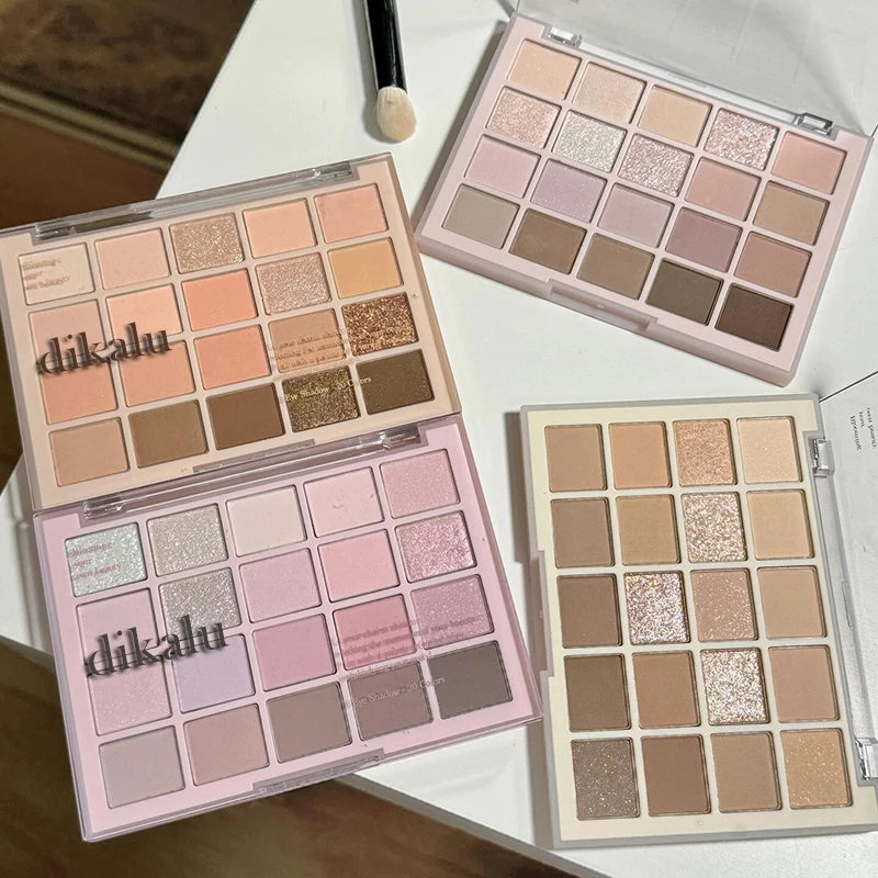 Surnelia Soft-Tone: 20-Color Low Saturation Eyeshadow Palette