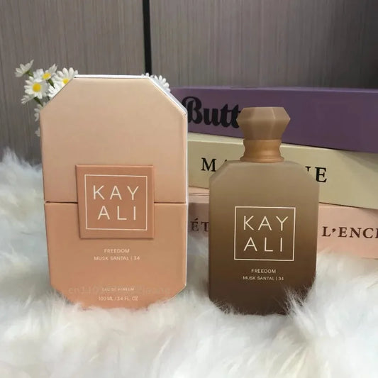 100ml KAYALI Perfume Long Lasting Elegant Fresh Soft Floral Fruity Natural Luxury Fragrance Collection Freedom Musk Santal 34
