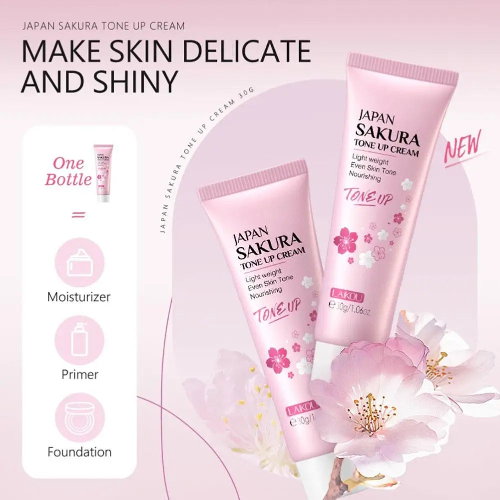 Surnelia Elite: 6-Piece Sakura Complete Brightening & Hydrating Skincare Gift Set
