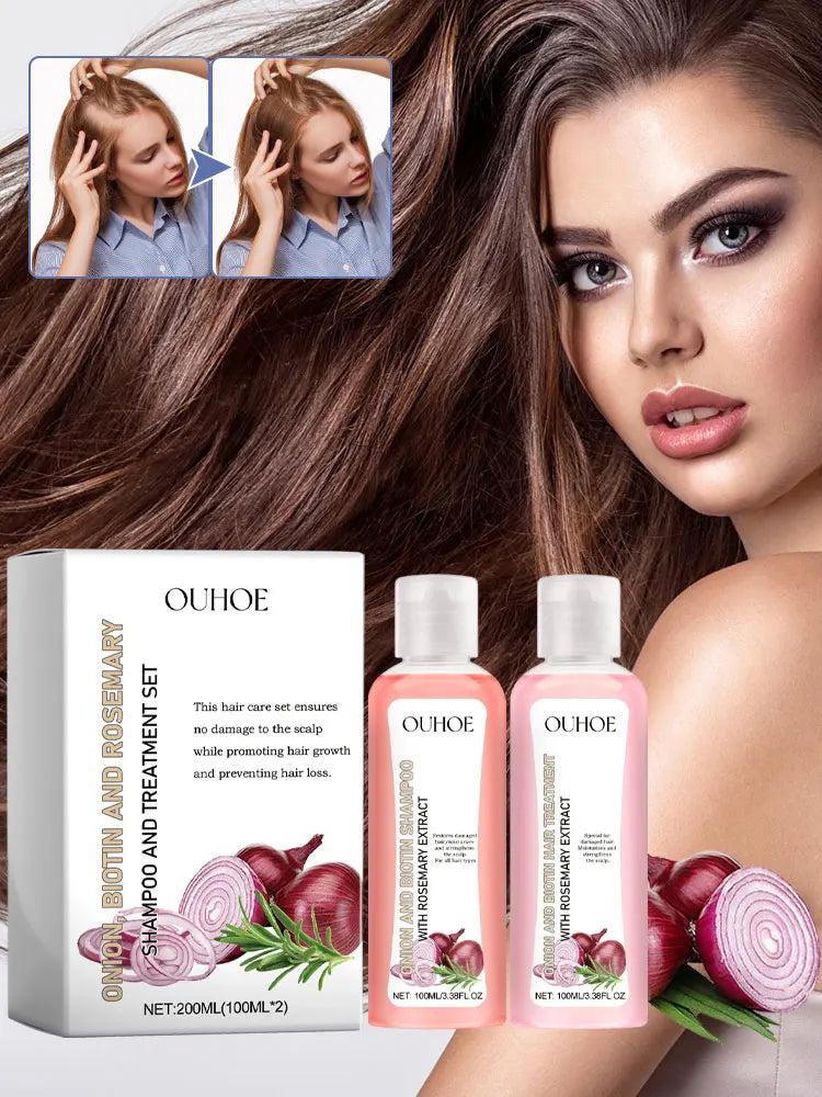 Biotin & Rosemary Shampoo and Conditioner Set – Paraben Free Hair Care