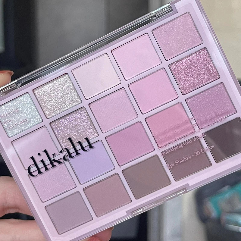 Surnelia Soft-Tone: 20-Color Low Saturation Eyeshadow Palette