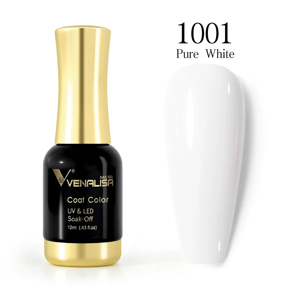 VENALISA Gel Nail Polish Set – 120 Colors UV/LED Soak Off 12ml