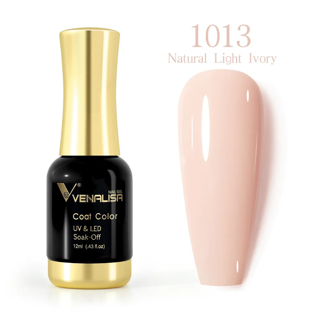 VENALISA Gel Nail Polish Set – 120 Colors UV/LED Soak Off 12ml