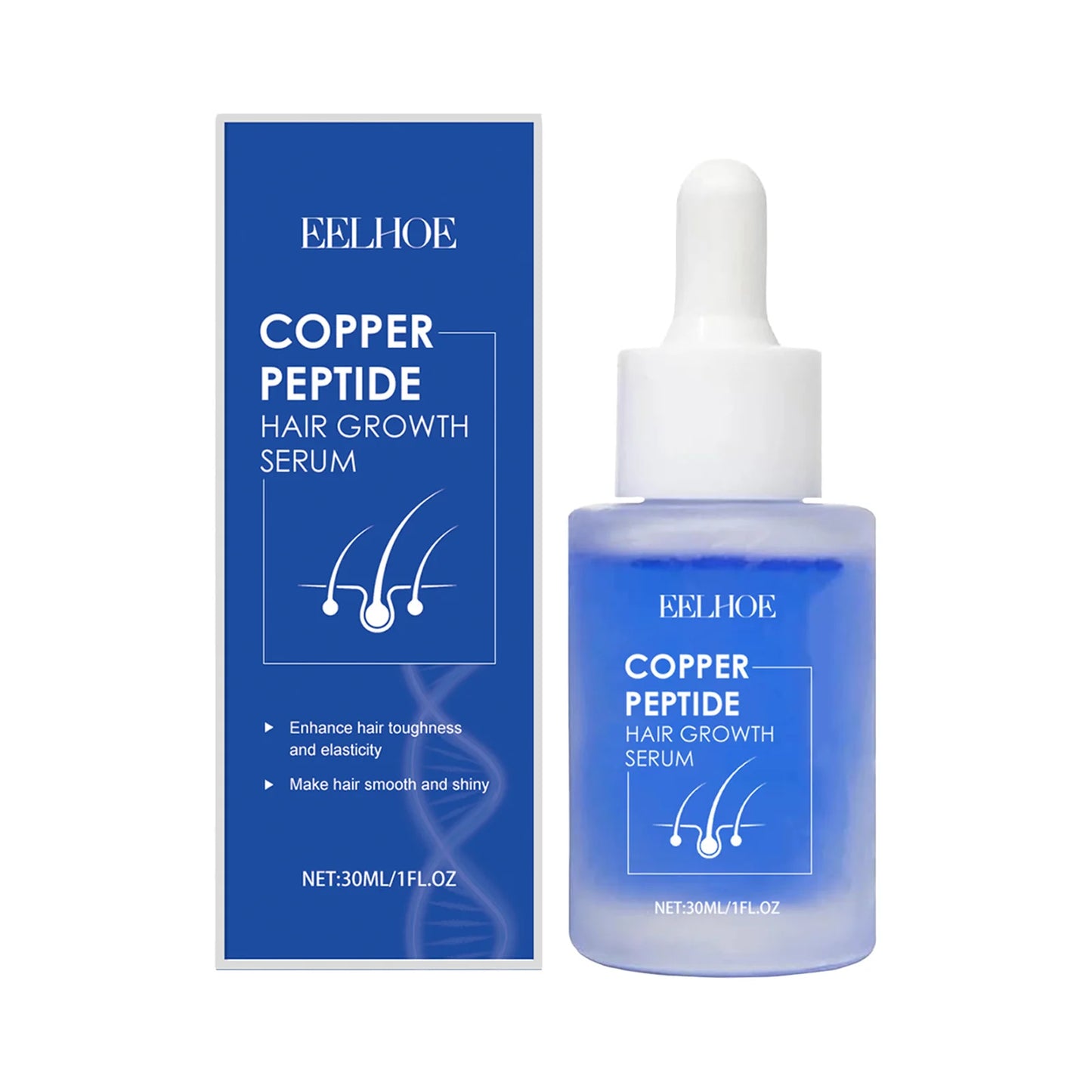 EELHOE Copper Peptide Hair Growth Serum (30ml)