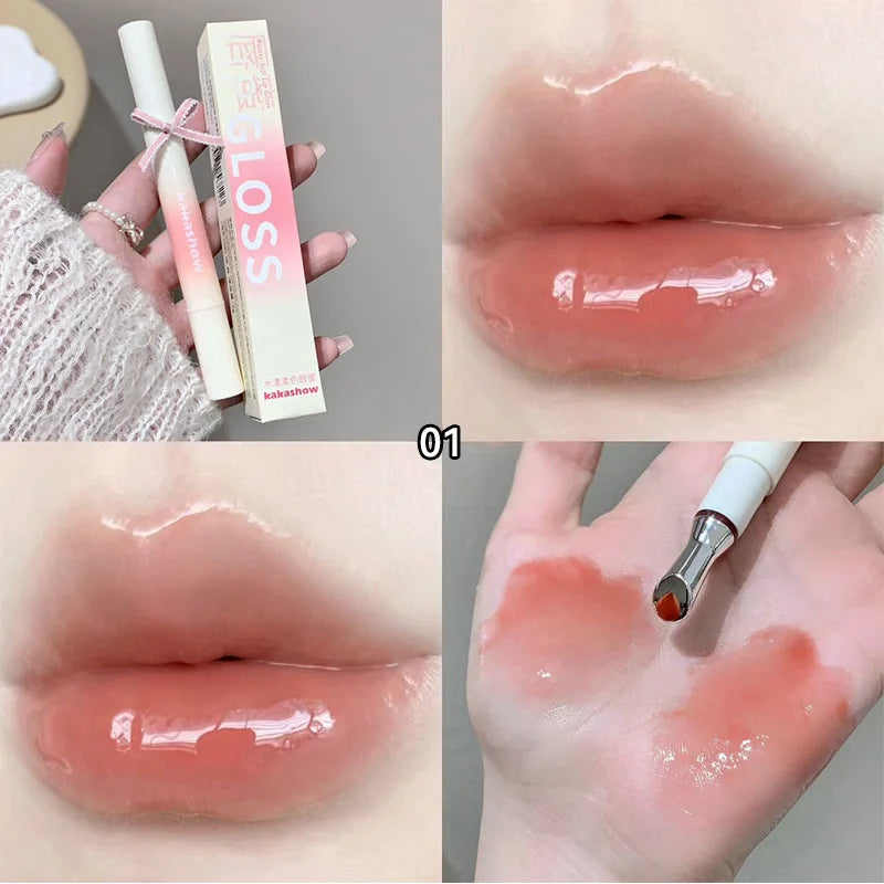 Kakashow Mirror Water Lip Gloss – Jelly Moisturizing Tint