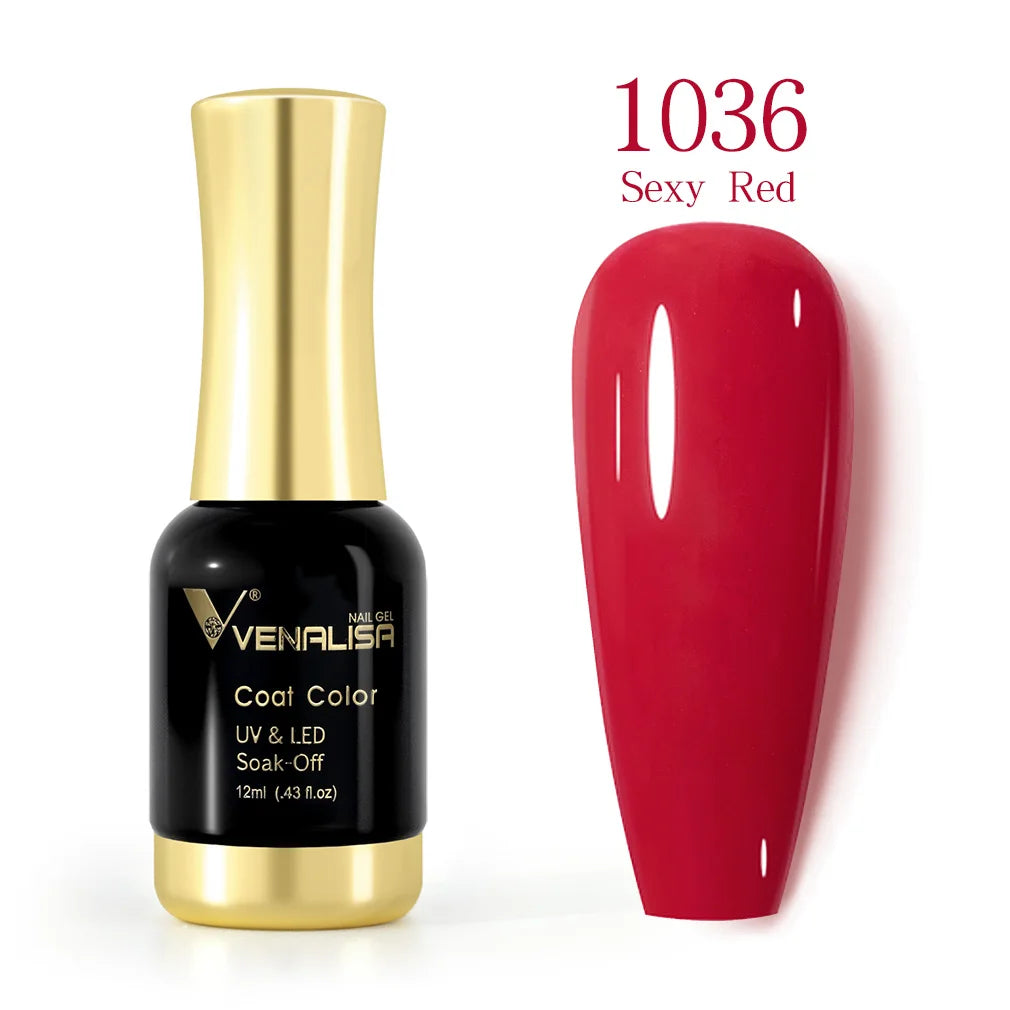 VENALISA Gel Nail Polish Set – 120 Colors UV/LED Soak Off 12ml