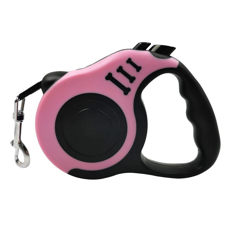 FlexiSafe: Heavy-Duty Retractable Dog Leash (3m / 5m)