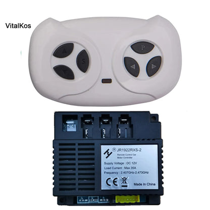 JR1630RX 12V / JR-RX-12V Remote Control and Receiver (Optional) Of Children's Electric Car Bluetooth Ride On Car Parts
