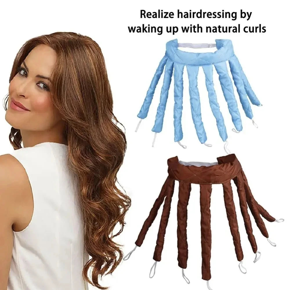 Heatless Curling Headband – Silk Ribbon No Heat Hair Curlers