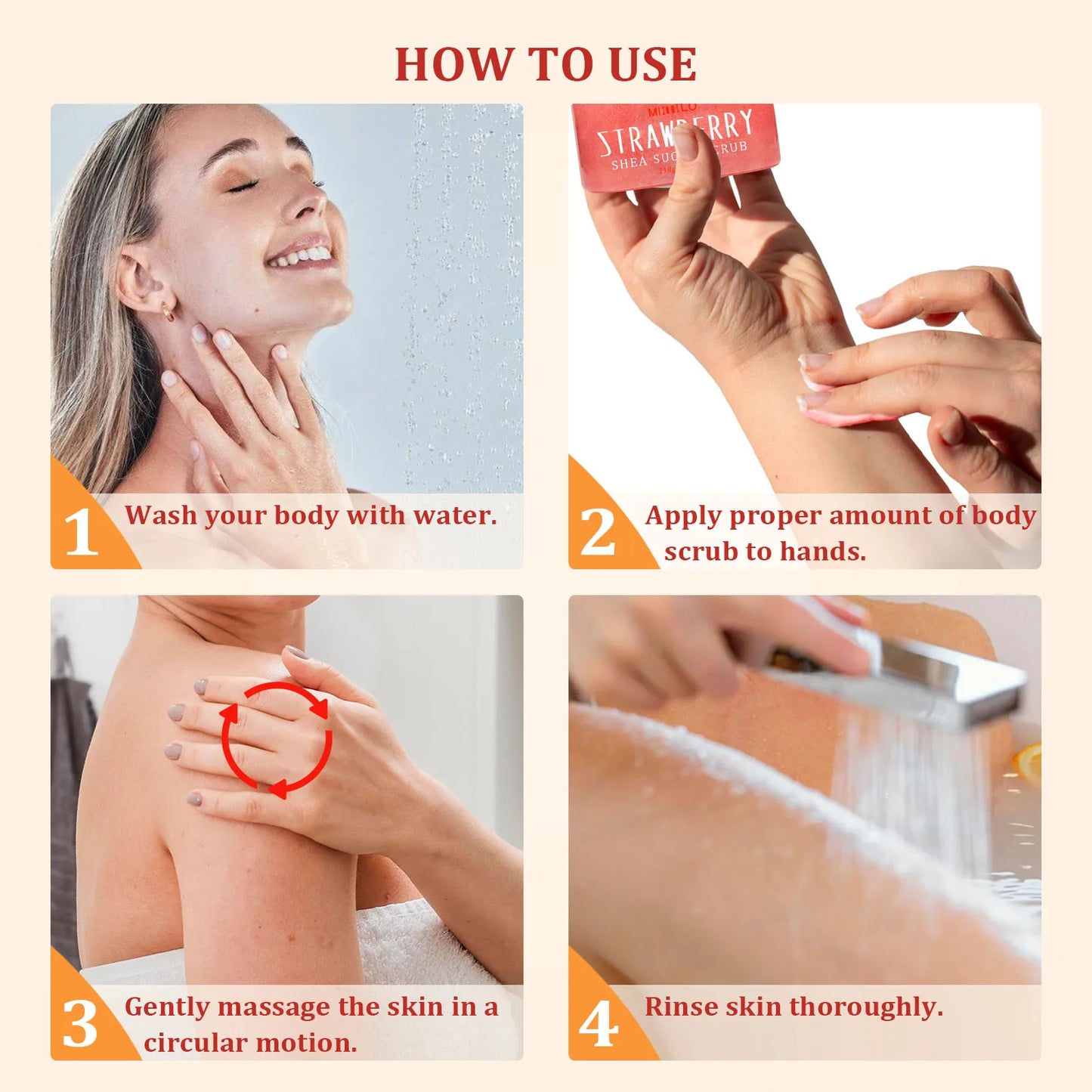 VelvetGlow: Shea Sugar Exfoliating Body Scrub