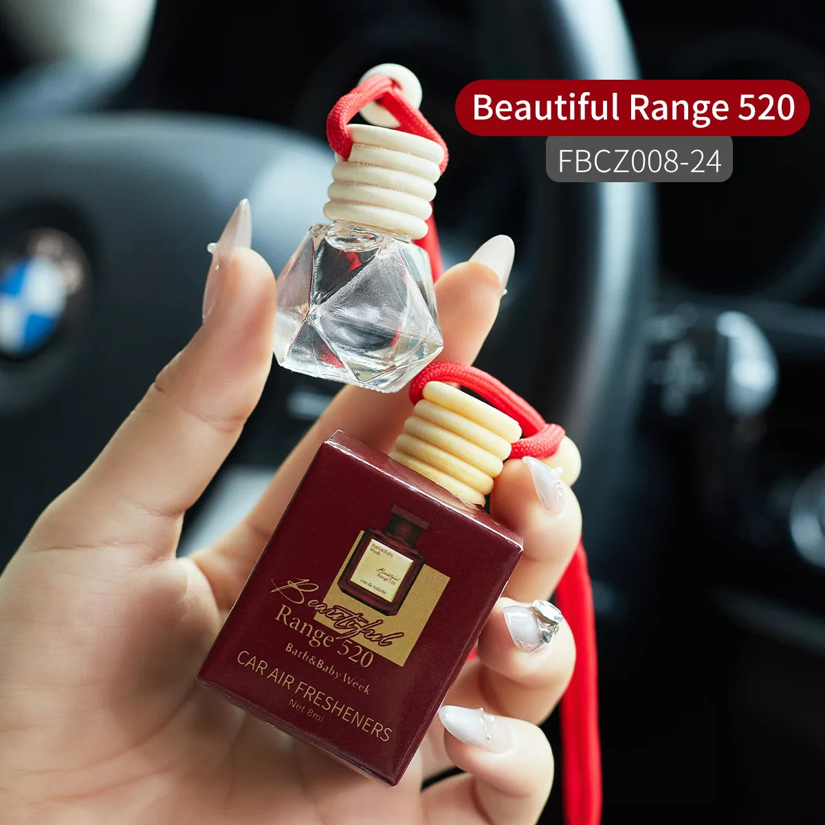 Car Air Freshener Perfume – Long-Lasting Interior Fragrance