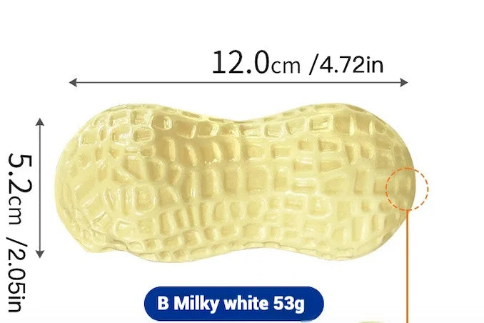 NuttyFun: Interactive Squeaky Peanut Toy