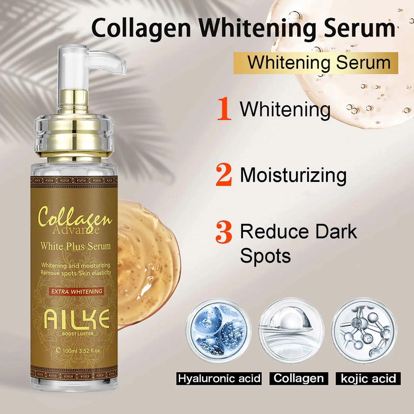 AILKE Skin Care Kit with Collagen – Hydrating & Brightening Formula