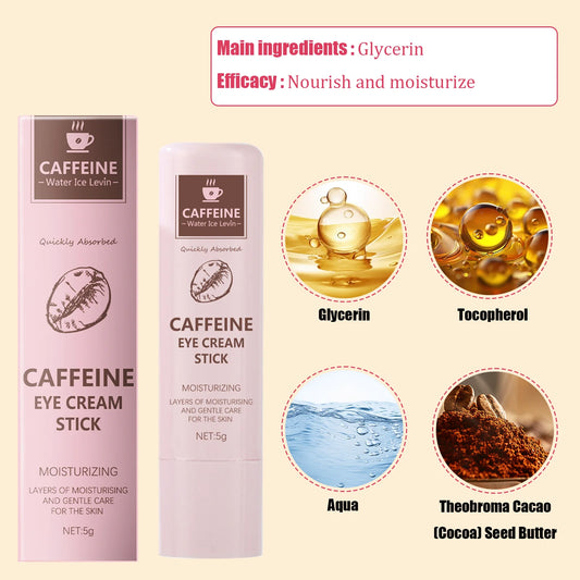 Caffeine Eye Cream Stick – Dark Circles & Eye Bags Care