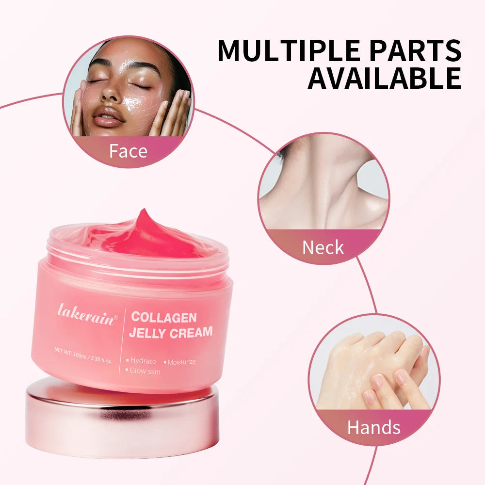 Collagen Face Cream with Niacinamide – Hydrating & Firming Gel (100ml)