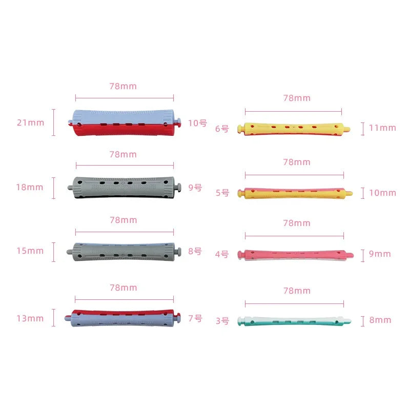 Heatless Hair Curlers – Soft Flexi Rod Curling Set