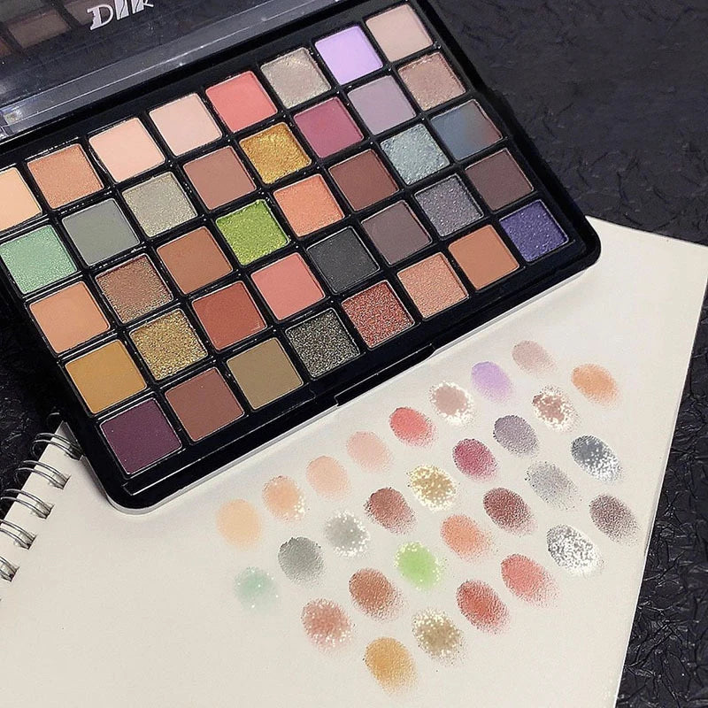 DIKALU Ultimate Utopia Palette – 40 Shades of Matte, Shimmer & Glitter Eyeshadow