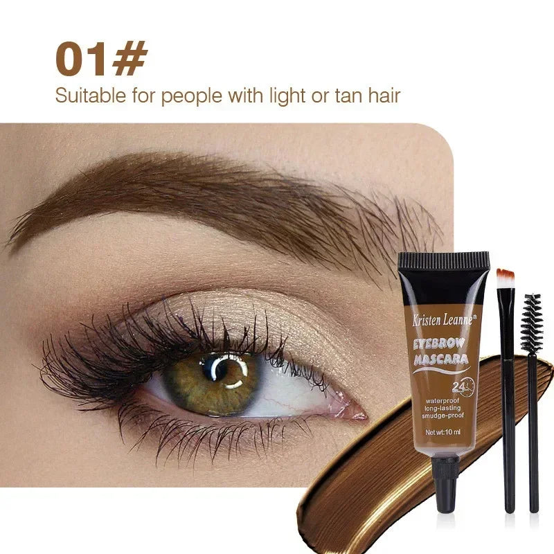 Waterproof Eyebrow Tint Gel – Long Lasting Brow Enhancer