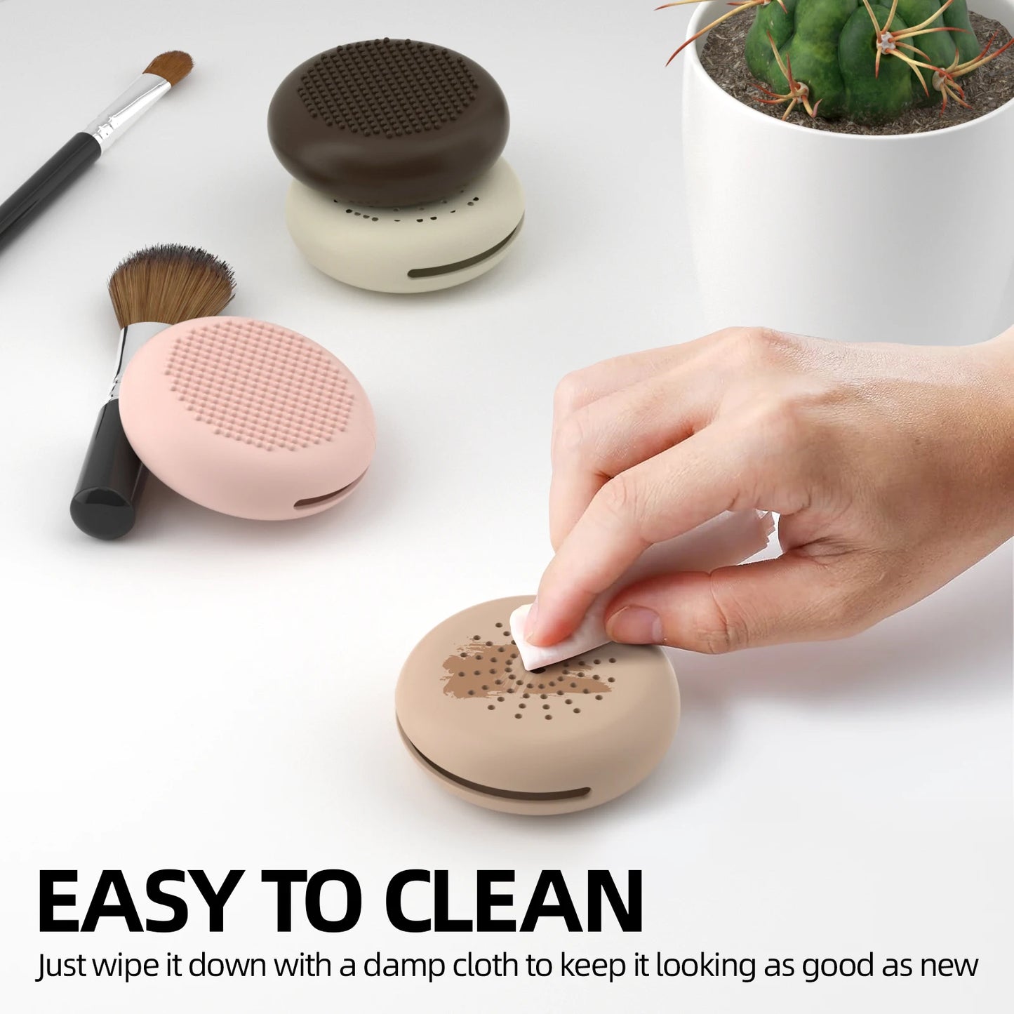 Beauty Sponge Storage Box – Silicone Makeup Egg Case