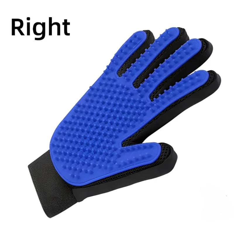MassageGlove: Gentle Pet Grooming & Deshedding Mitt