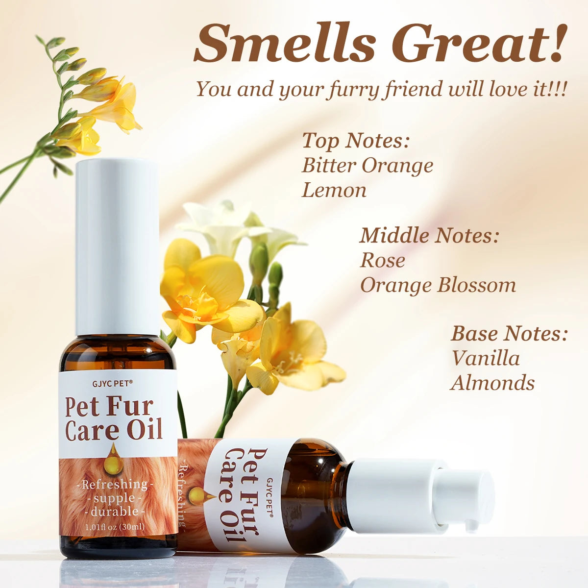 SilkCoat: Plant-Based Fur Conditioning Oil