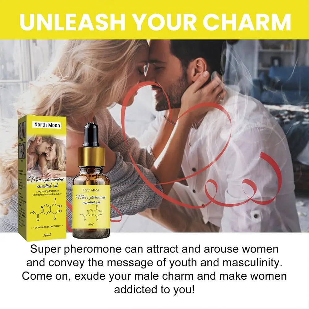 Men Pheromone Perfume Oil – Intense Long Lasting Fragrance