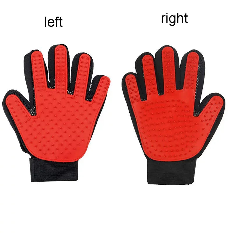 MassageGlove: Gentle Pet Grooming & Deshedding Mitt