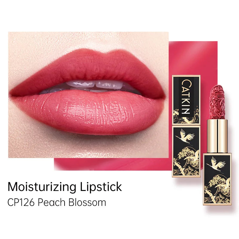 CATKIN Hydrating Matte Lipstick – Creamy, Long-Lasting Satin Finish