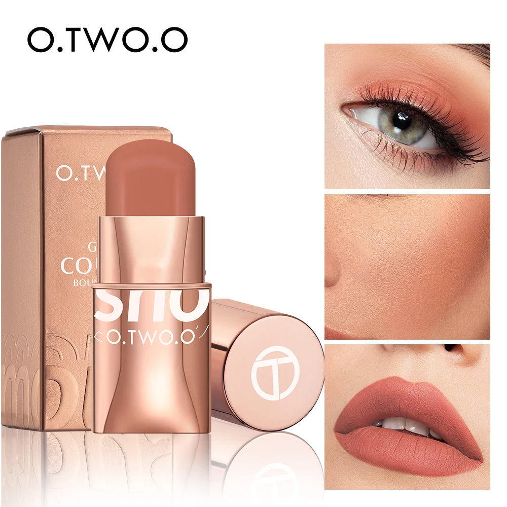 O.TWO.O 3-in-1 Makeup Stick – Lip, Cheek & Eye Tint