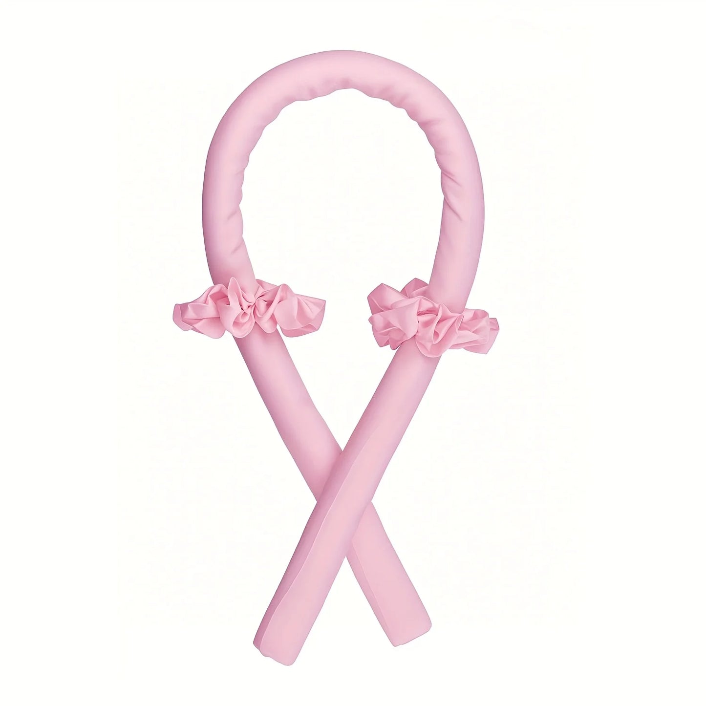 Heatless Curling Set – Satin No Heat Hair Curler with Headband