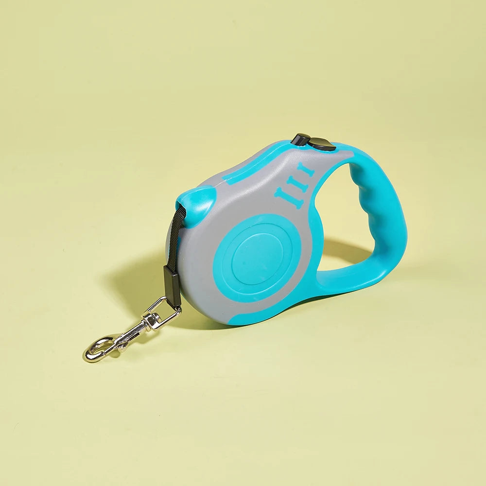 FlexiSafe: Heavy-Duty Retractable Dog Leash (3m / 5m)