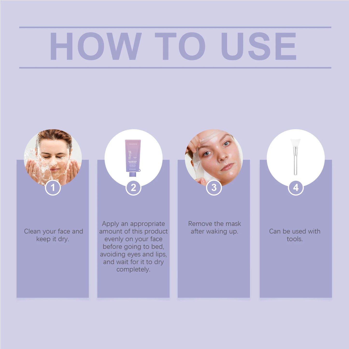Korean Collagen Peel-Off Face Mask – Pore Cleansing & Firming Care