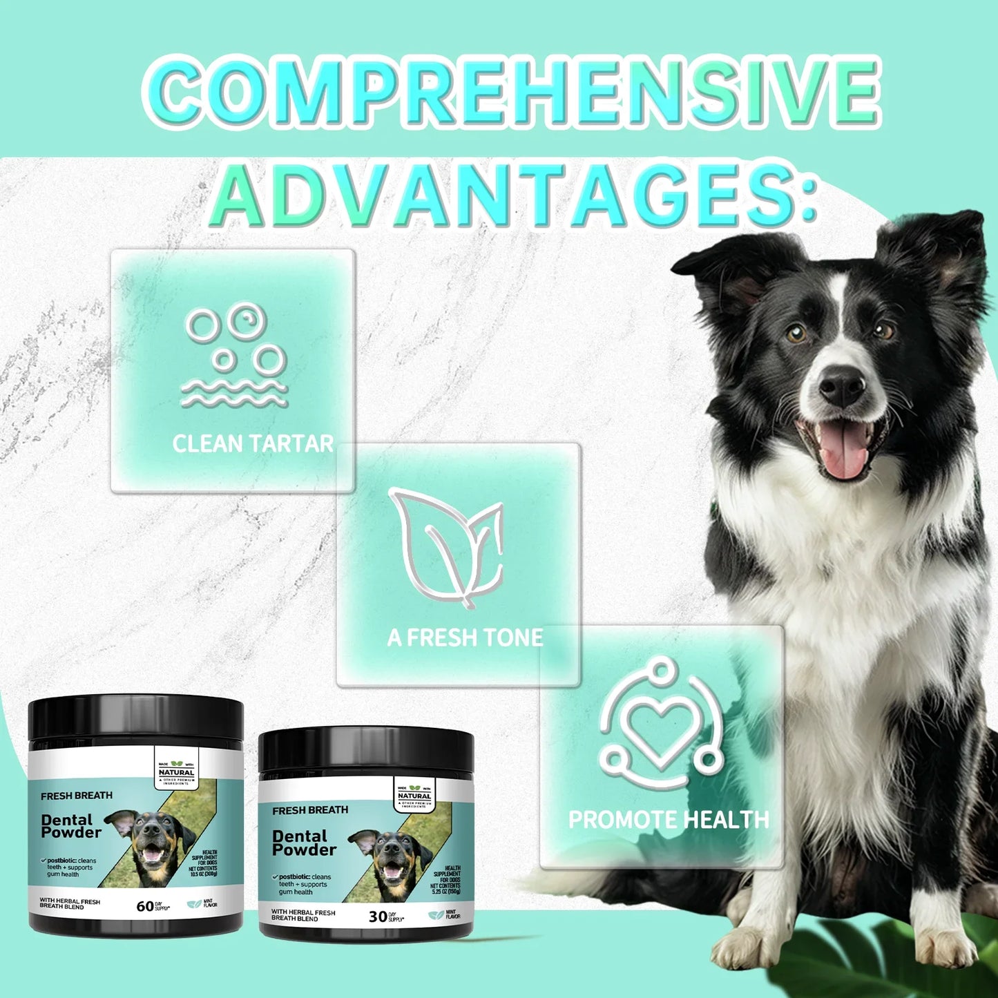 DentalEase: Oral Care Powder for Pets