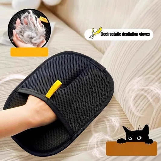 PurrfectClean: Grooming Mitt for Pets & Furniture