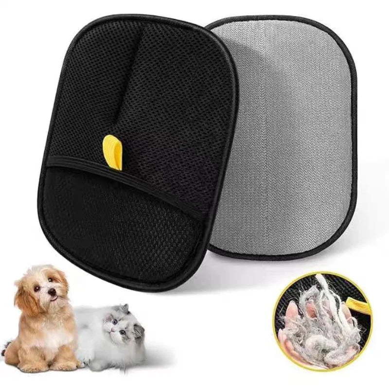 PetMassage: Double-Sided Grooming & Deshedding Gloves