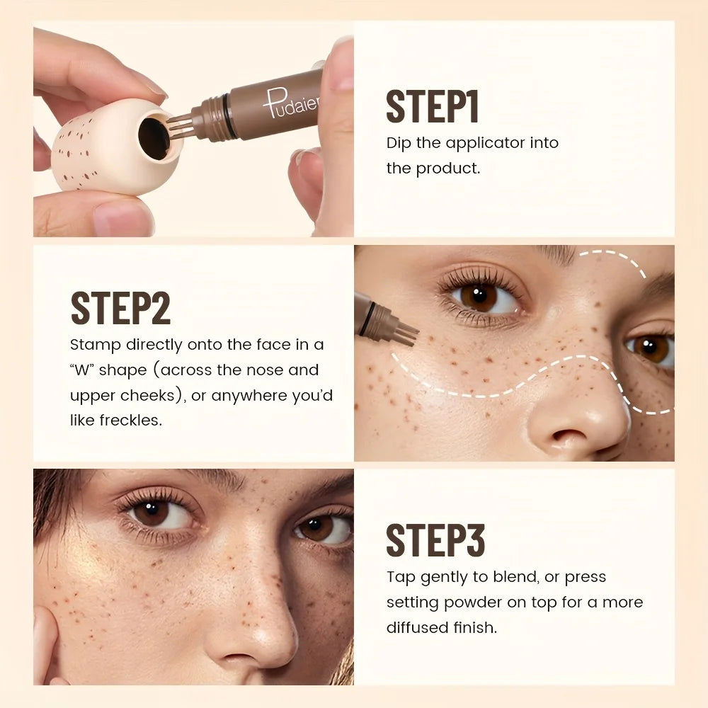 Surnelia Natural Look: Waterproof Fake Freckles Stamp Pen