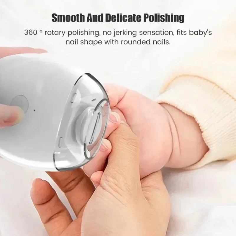 Electric Nail Clipper with LED Light – Rechargeable Nail Cutter