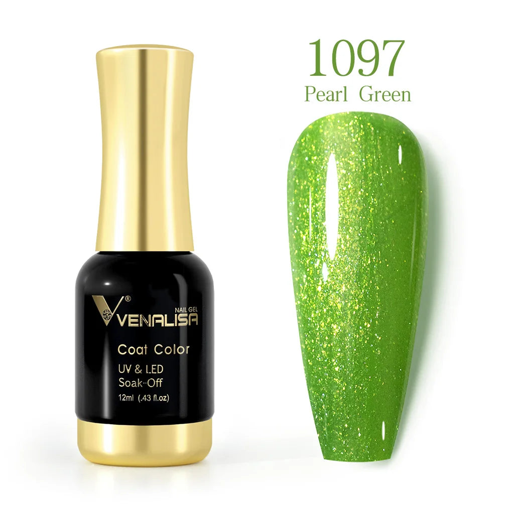 VENALISA Gel Nail Polish Set – 120 Colors UV/LED Soak Off 12ml
