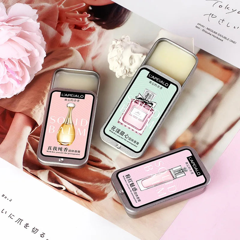 Women's Pheromone Solid Perfume Balm – Long Lasting Fragrance