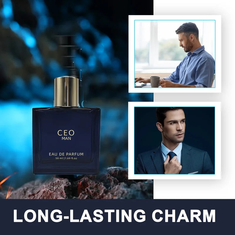 Men Eau de Parfum – Sandalwood Vanilla Long Lasting Fragrance