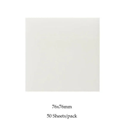 ClearNotes: 50-Sheet Transparent Waterproof Pads