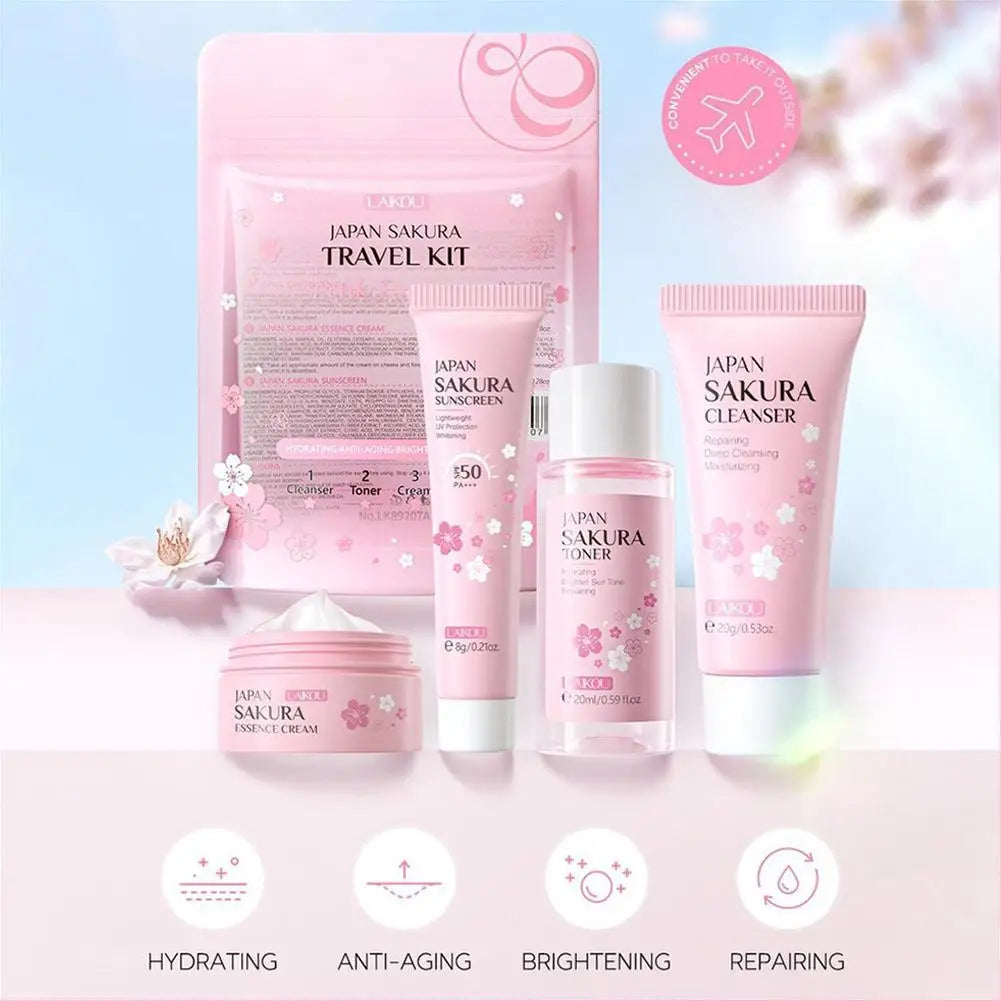 All-in-One Brightening & Hydrating Travel Skincare Set