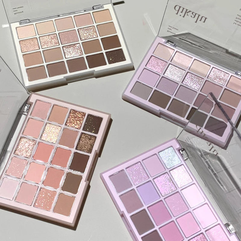 Surnelia Soft-Tone: 20-Color Low Saturation Eyeshadow Palette