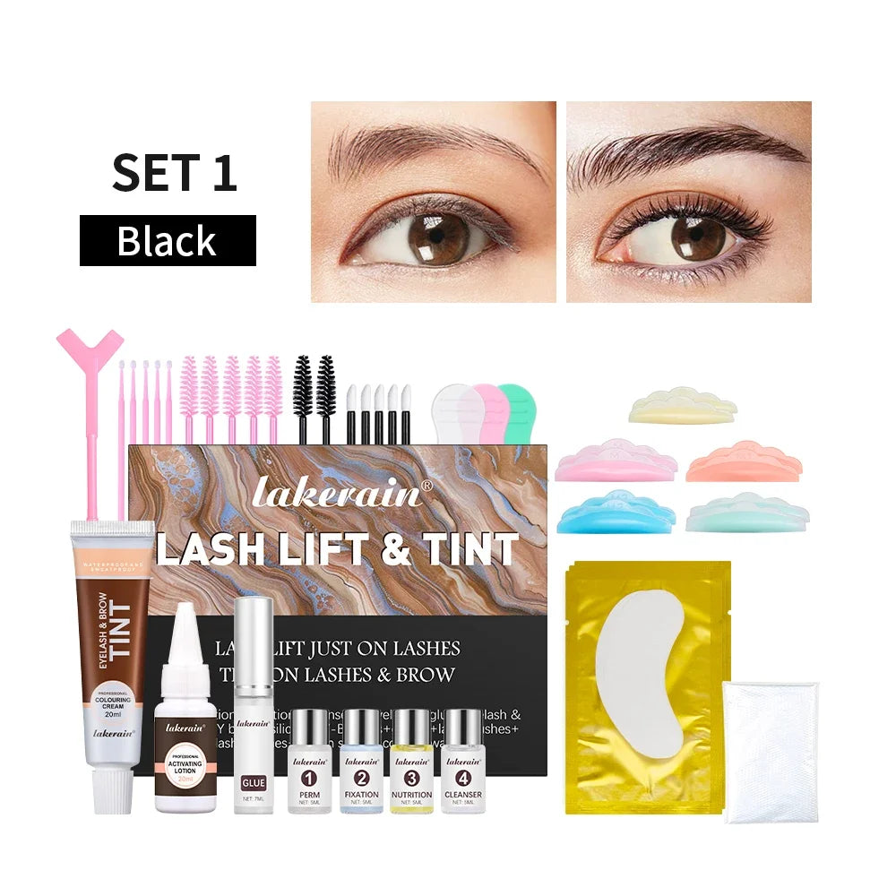 Complete Lash Lift and Tint Kit – Professional Eyelash Perming & Brow Dyeing System
