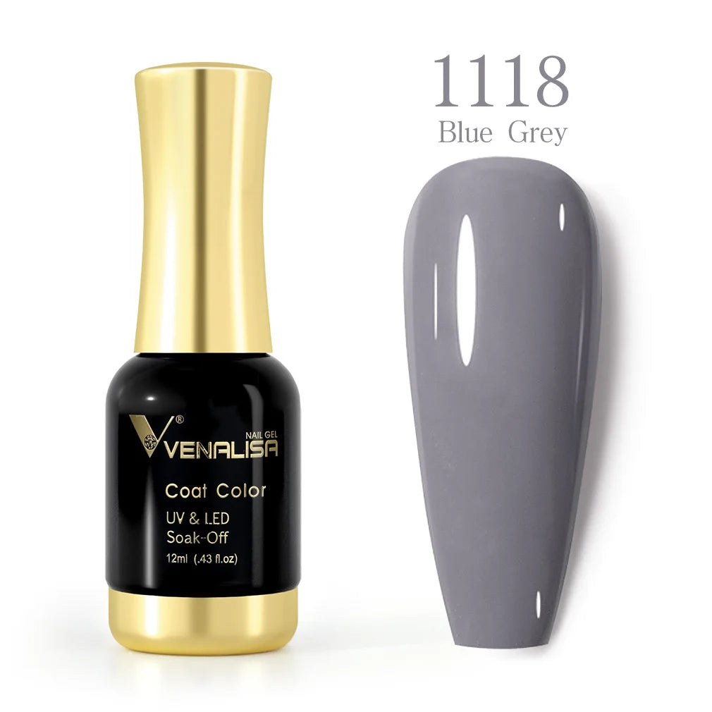 VENALISA Gel Nail Polish Set – 120 Colors UV/LED Soak Off 12ml
