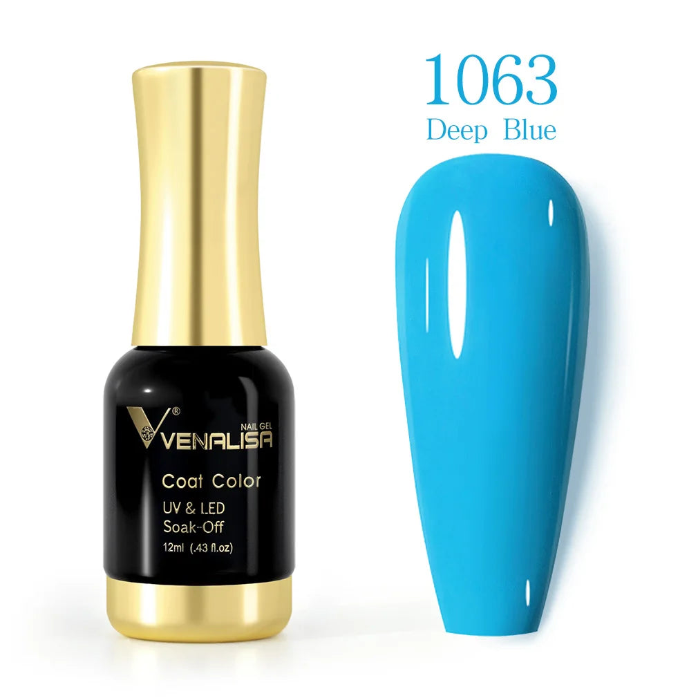 VENALISA Gel Nail Polish Set – 120 Colors UV/LED Soak Off 12ml